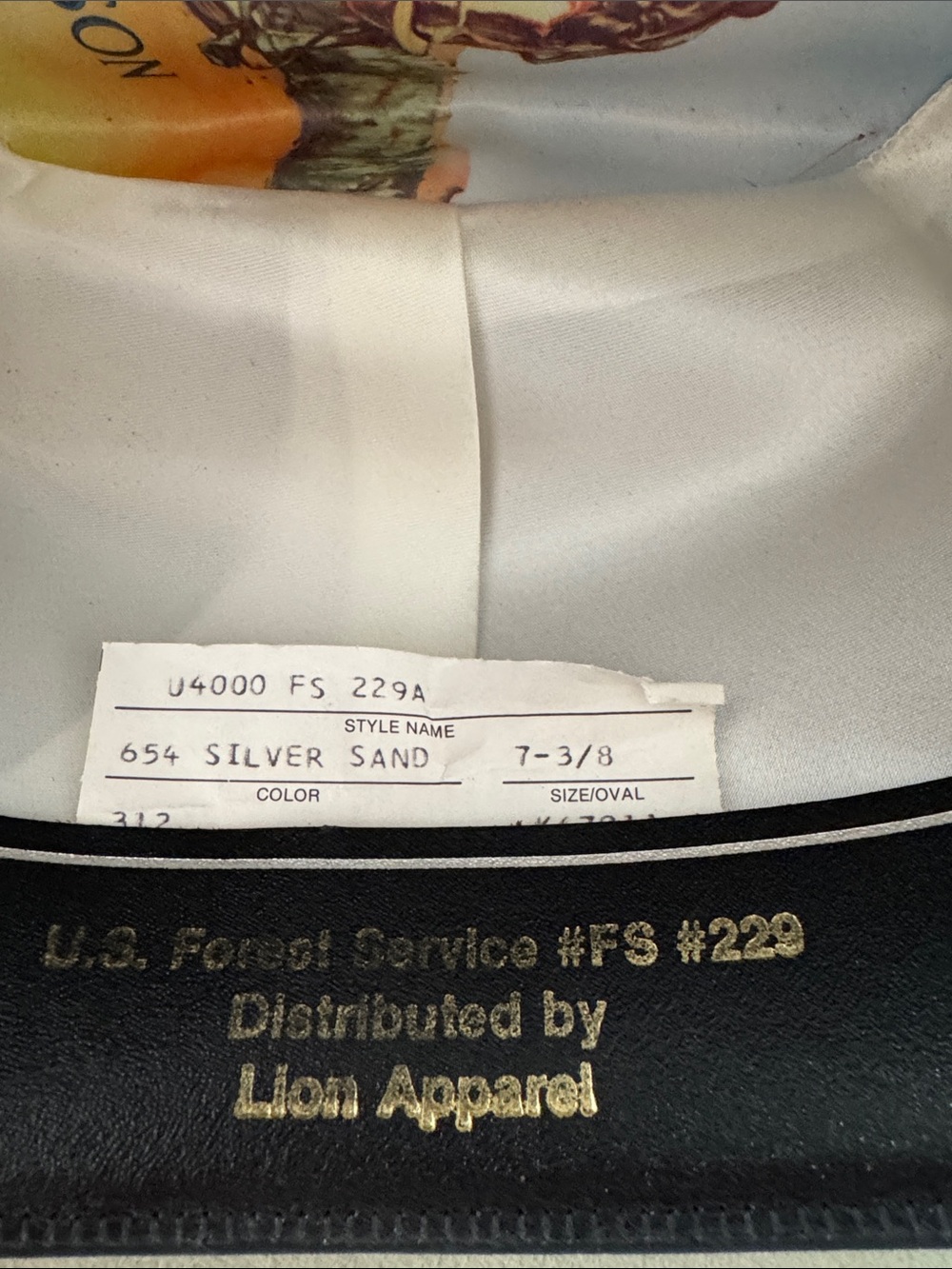 Vintage Stetson Forest Ranger Hat (rare) - Picture 9 of 13